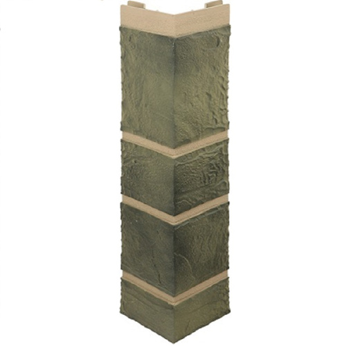 Камень Малахит угол наружный Камень Малахит угол наружный