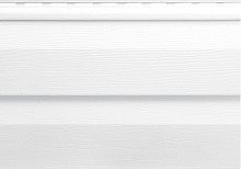 Сайдинг виниловый, цвет Белый, серия "Альта-Сайдинг"