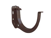 Водосточная система ПВХ, Альта-Профиль, Кронштейн желоба ПВХ коричневый