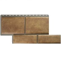 Цокольный сайдинг "Флорентийский камень" бежевый