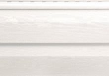 Сайдинг виниловый, цвет Сноу, серия "Аляска-Классик"