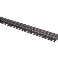 J профиль к цоколю коричневый