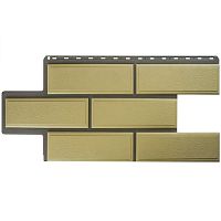 Цокольный сайдинг "Венецианский камень" песчаный